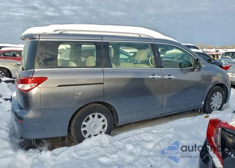 2014 Nissan Quest S z USA, uszkodzony, nr VIN JN8AE2KP4E9107412